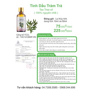 Tinh dầu Tràm Trà ( Essential  Tea Tree oil )