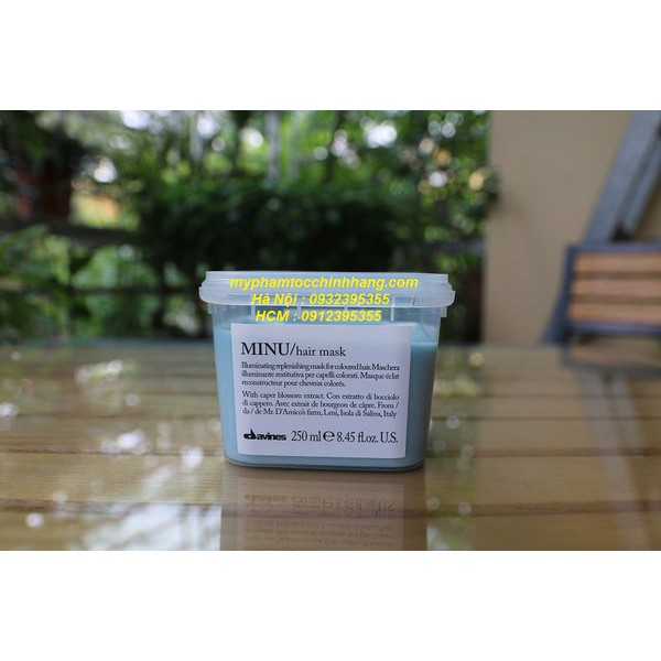 MẶT NẠ DƯỠNG BÓNG DAVINES MINU 250ML | BigBuy360 - bigbuy360.vn
