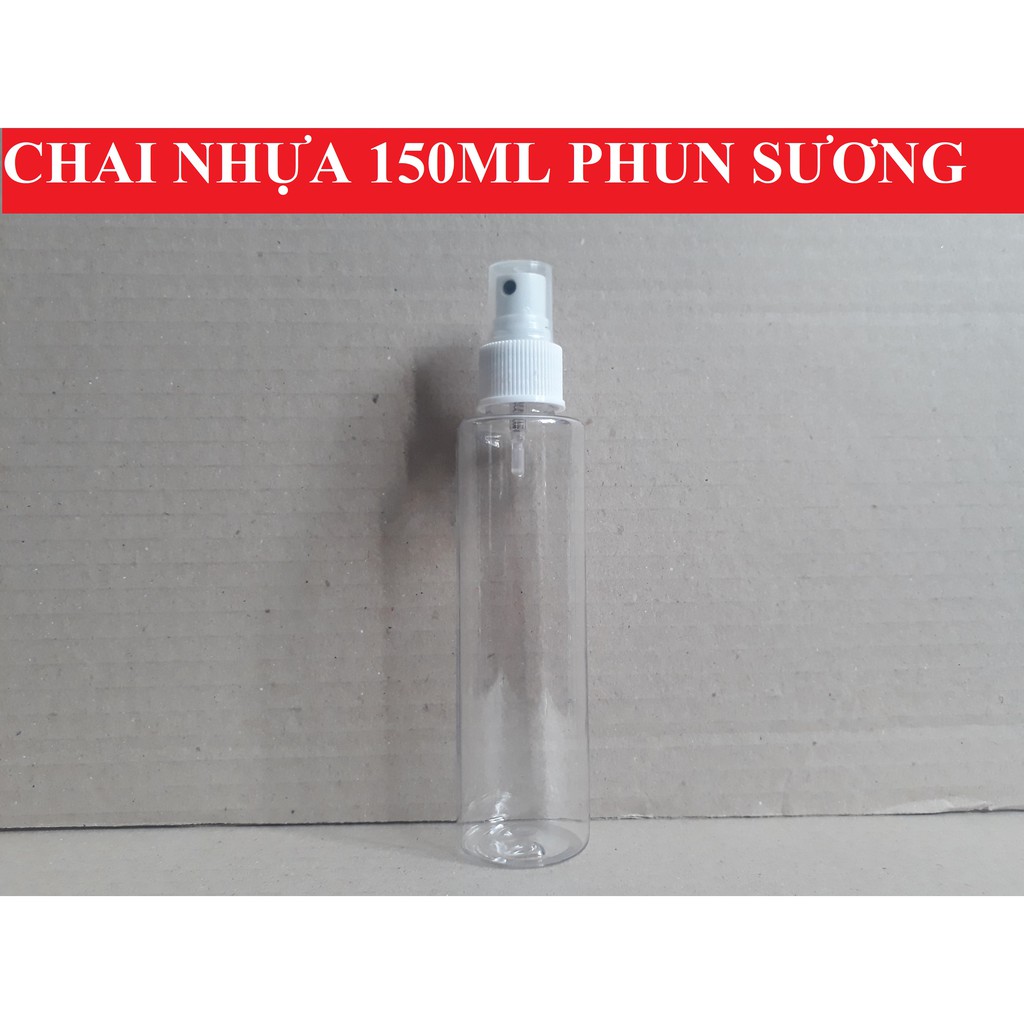 CHAI CHIẾT MỸ PHẨM 150ML LỌ ĐỰNG NƯỚC RỬA TAY PHUN SƯƠNG XỊT ẤN GIỌT NẮP BẬT CHAI ĐỰNG DẦU DỪA