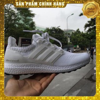 Full Box -  Giày Ultra boost màu trắng  lỗi 1 đổi 1