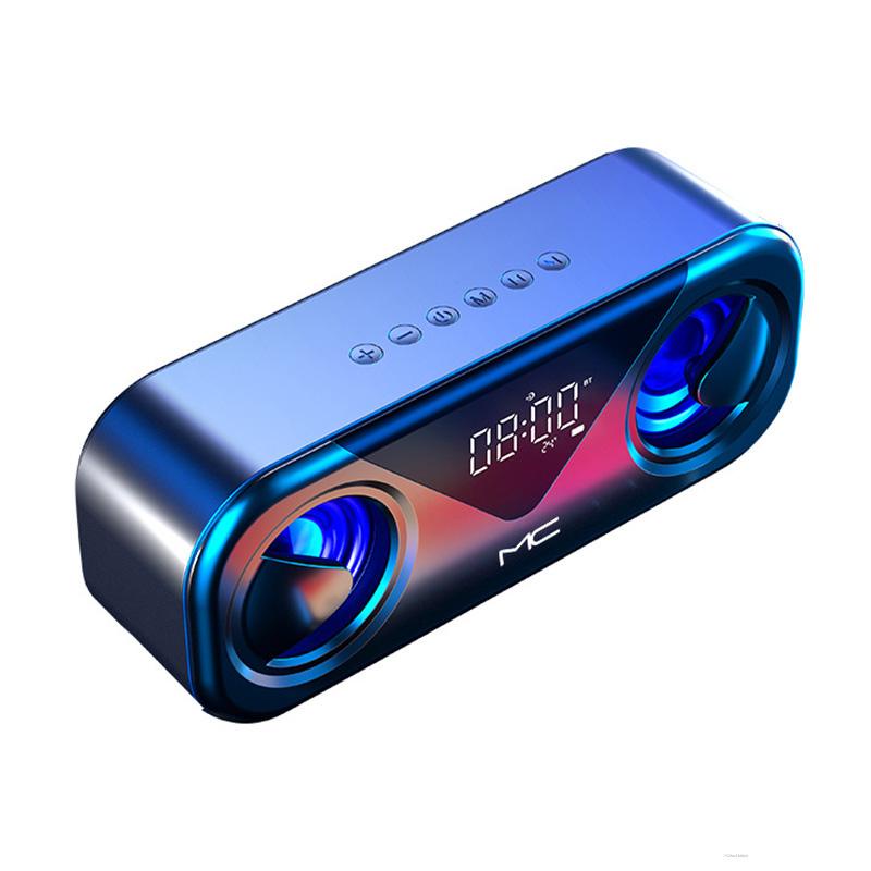 Loa Bluetooth không dây hiển thị nhiệt độ có dây + đồng hồ báo thức