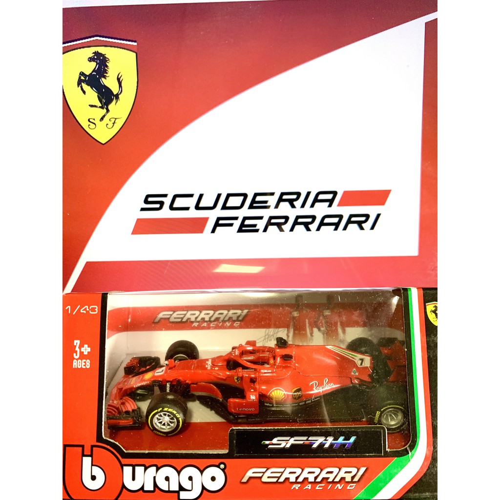 Mô hình xe đua F1 Scuderia Ferrari tỉ lệ 1:43