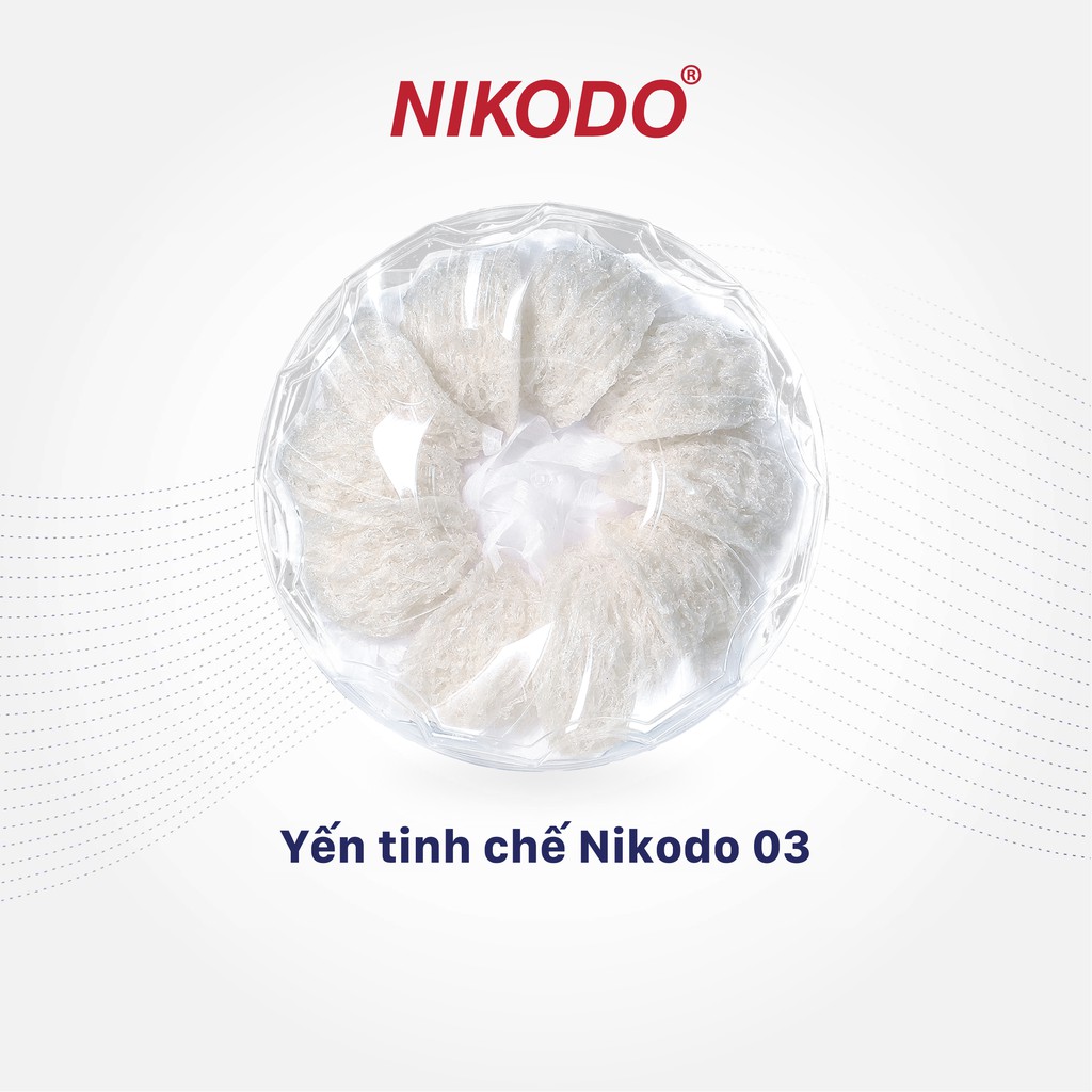 Tổ yến sào tinh chế nguyên tổ (Hộp 100 Gram) - Yến sào Nikodo
