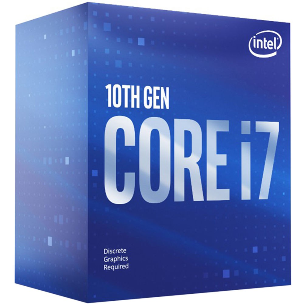 Bộ Vi Xử Lý CPU Intel Core i7 10700 (Up to 4.8Ghz/ 16Mb cache) Fullbox bảo hành 36 Tháng