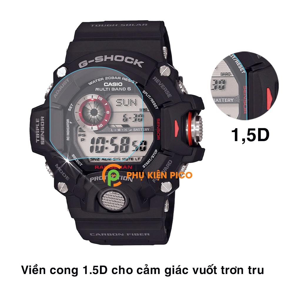 Cường lực đồng hồ Casio GW-9400-1CR độ cứng 7H chống trầy xước – Dán màn hình Casio GW-9400-1CR