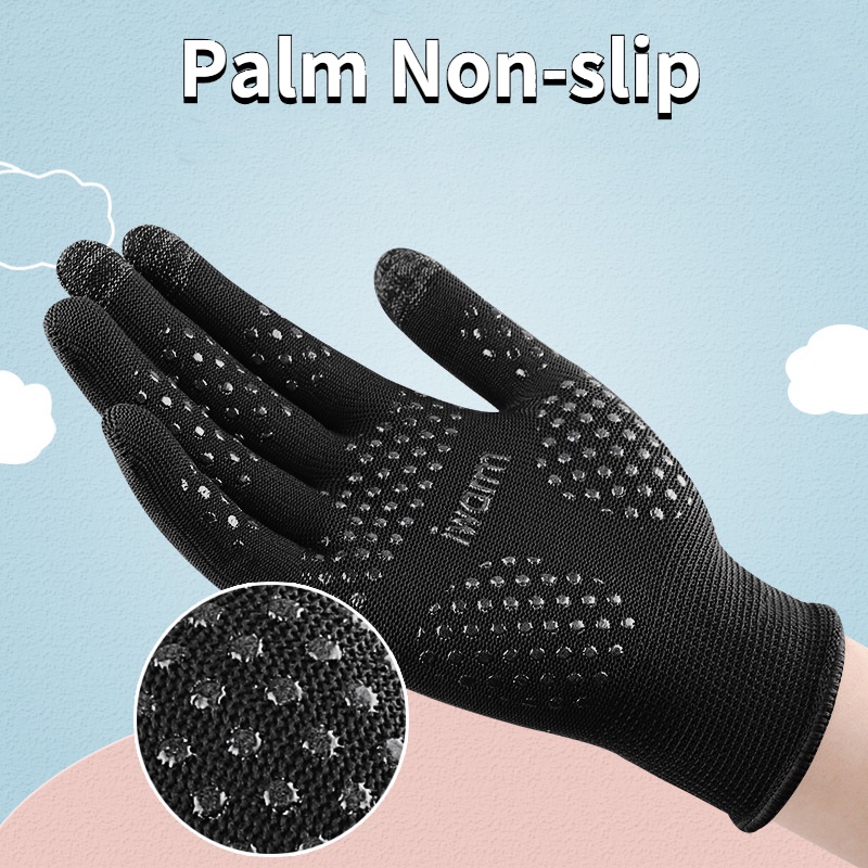 Đôi găng tay chống nắng chống trượt có thể dùng được với màn hình cảm ứng