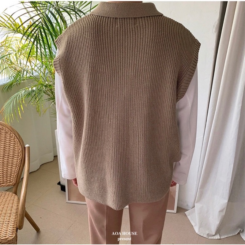 Áo Len Dệt Kim - Knit Pirrus Wool