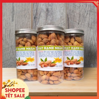 [HÀNG LOẠI 1] Combo 3 lọ hạt hạnh nhân rang bơ vỏ lụa siêu mỏng, hạt to đều, nứt vỏ tự nhiên rất dễ sử dụng, bao ngon