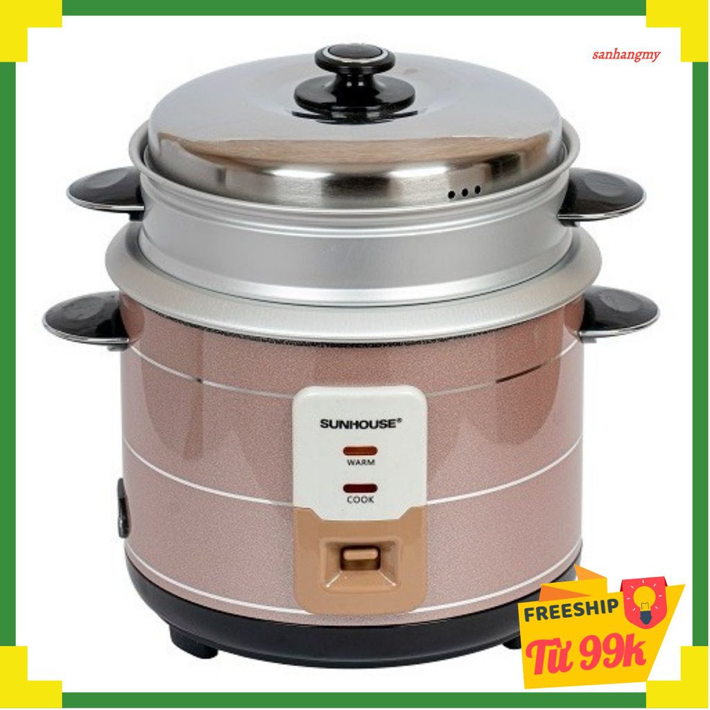 Nồi cơm điện 2.2L SUNHOUSE SHD8135 - hàng chính hãng