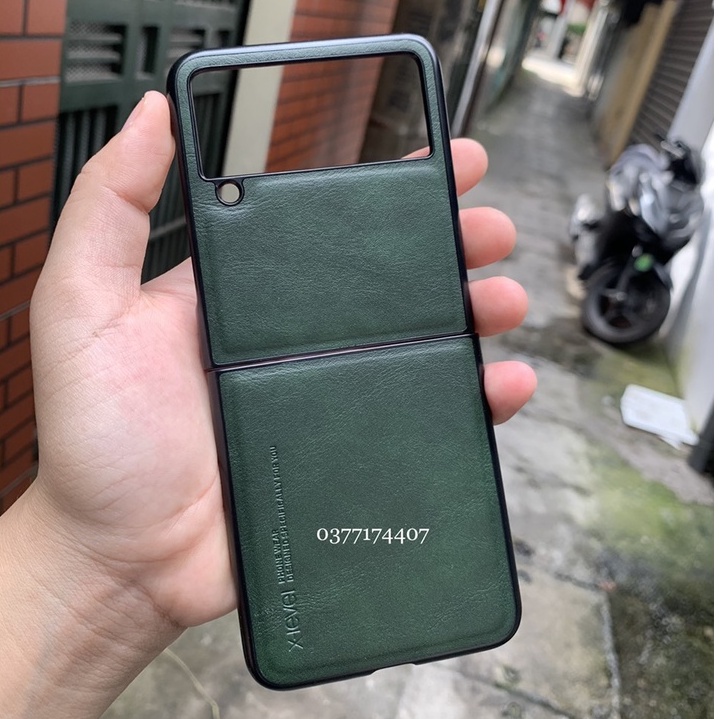 Samsung Z Flip 3_Ốp lưng X-Level da cao cấp sang trọng