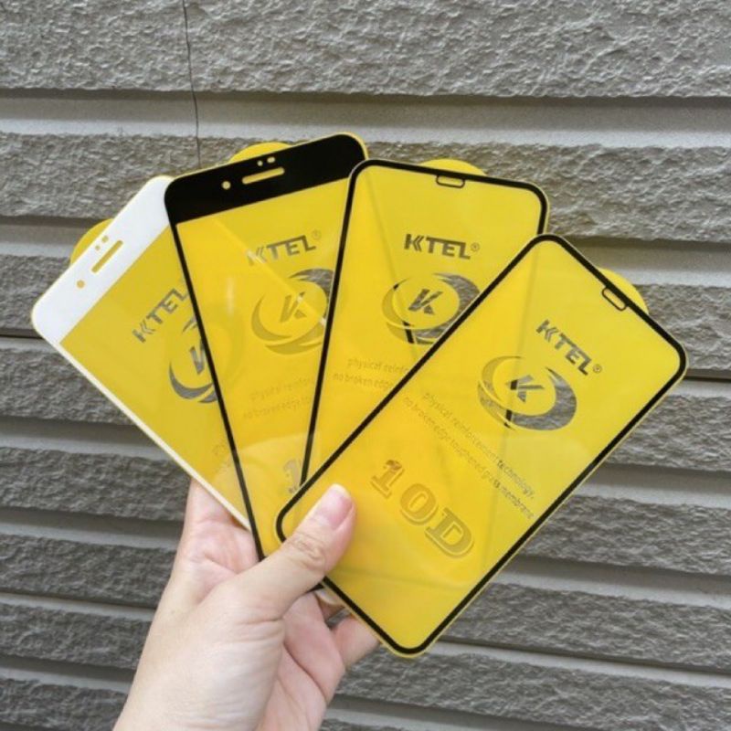 MIẾNG DÁN CƯỜNG LỰC FULL MÀN 10D DÀNH CHO IPHON
