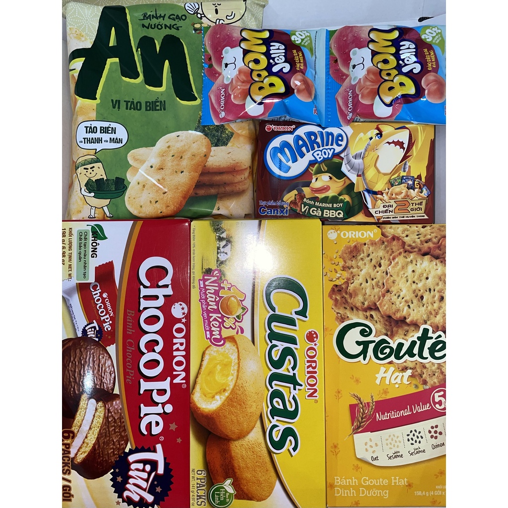 Bộ Quà Tết Orion - Bình An I (Hộp 693.7g) | BigBuy360 - bigbuy360.vn