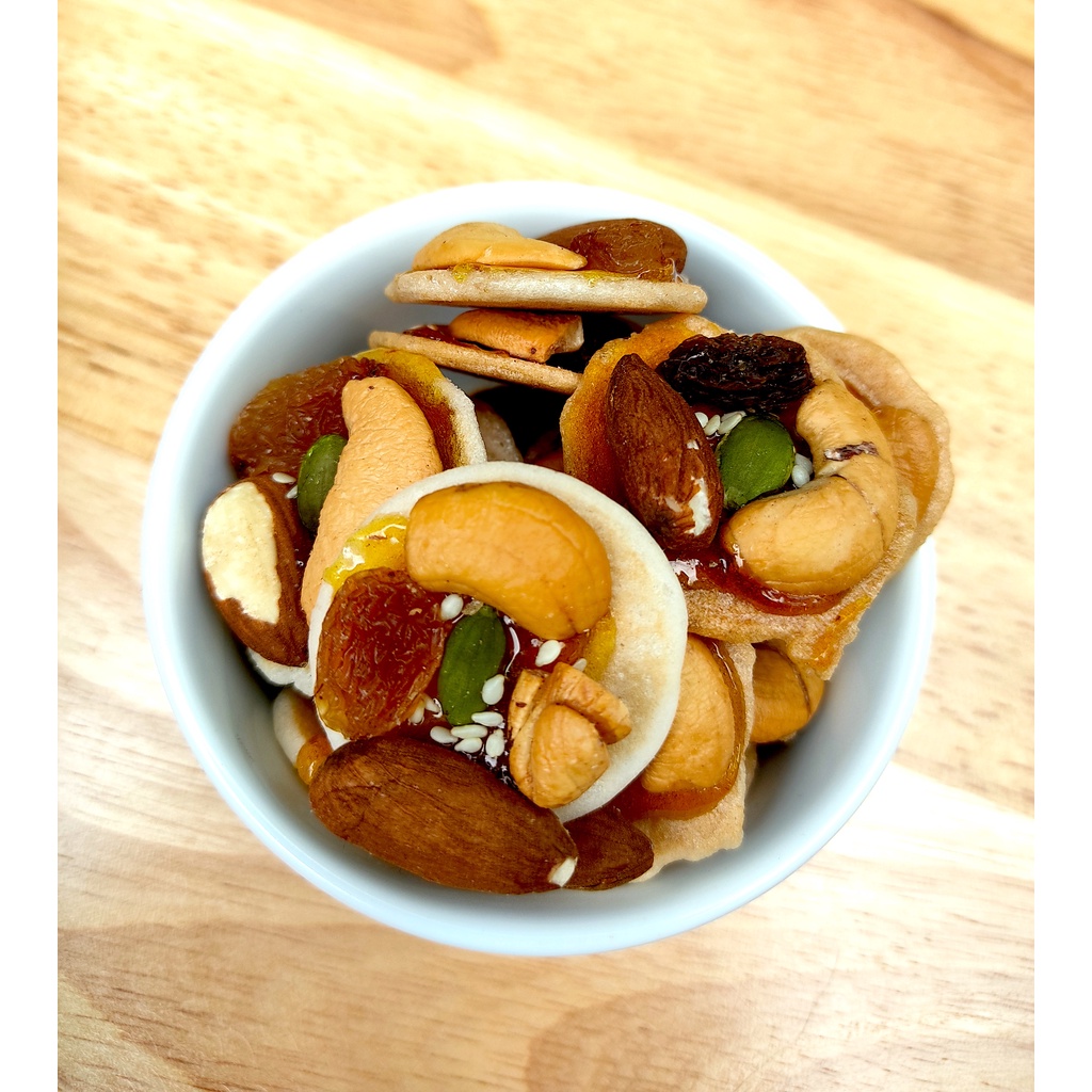 Bánh Đồng Tiền Mix Hạt Dinh Dưỡng - Bánh Mix Hạt 500g
