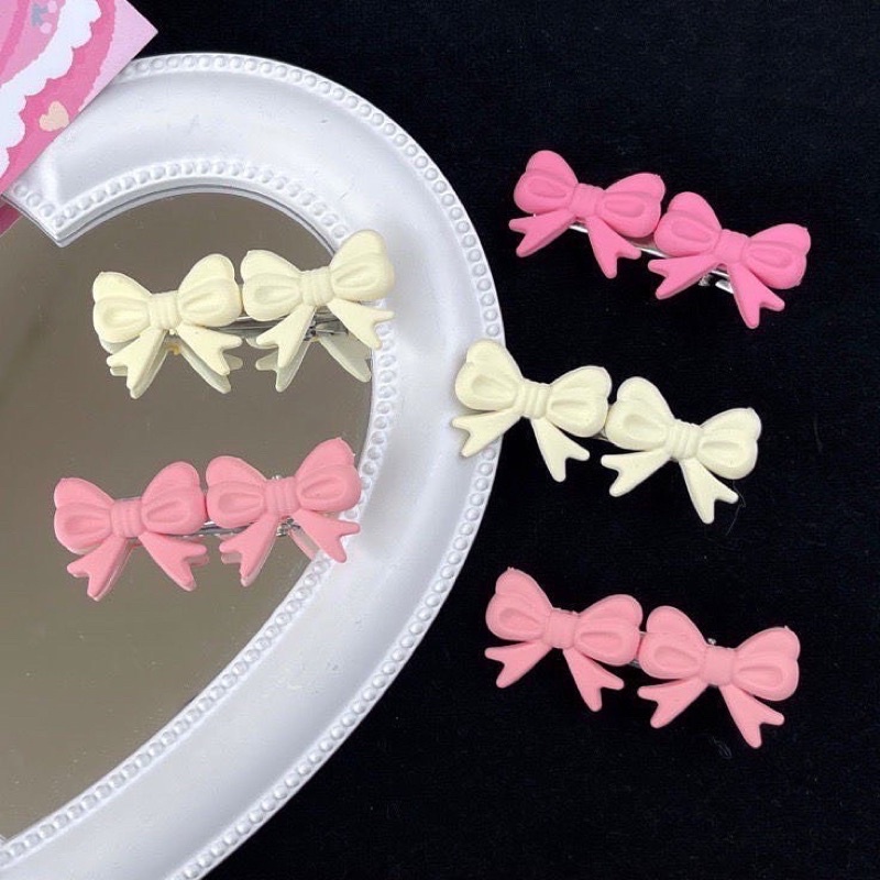 Kẹp Tóc Xước Nơ - KEP1325