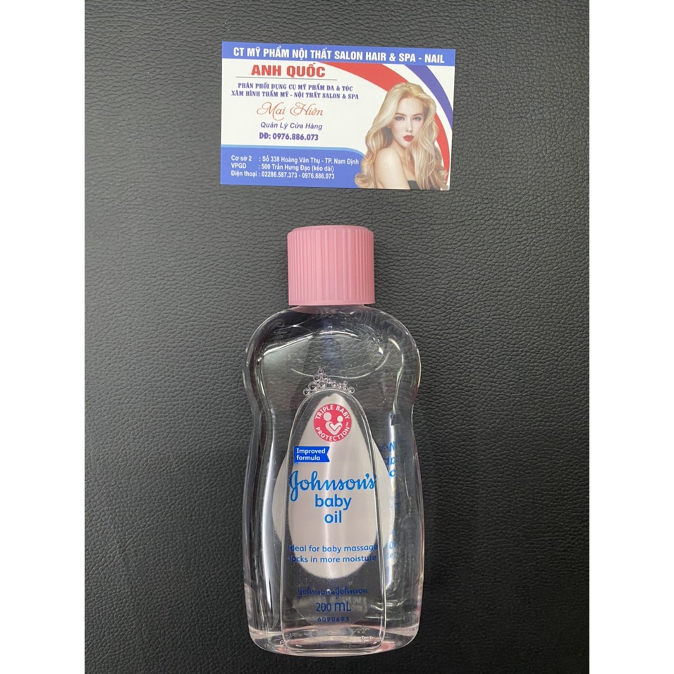 tinh dầu massage gohnsons baby oil 200ml | BigBuy360 - bigbuy360.vn