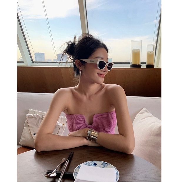 Áo Dệt Kim Dáng Ngắn Phong Cách Thời Trang Hàn Quốc