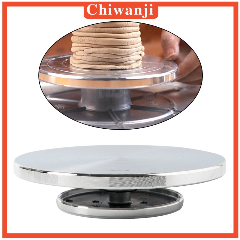 [Chiwanji] Bàn Xoay Tròn Phun Sơn Đế Tròn Hai Mặt Để Giữ Dự Án Phun Sơn Và Làm Đồ Thủ Công