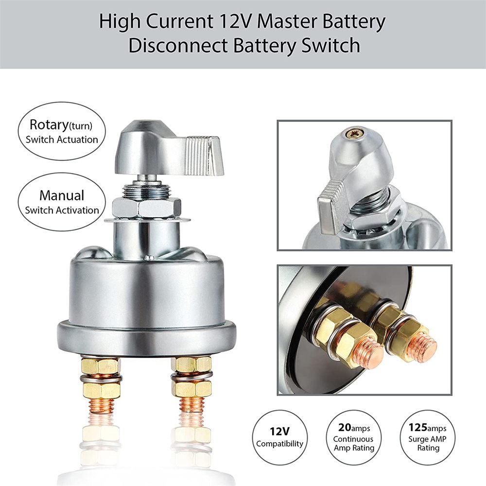 Công Tắc Ngắt Kết Nối Bình Ắc Quy Tiện Dụng Cho Xe Hơi/ Xe Tải/ RV