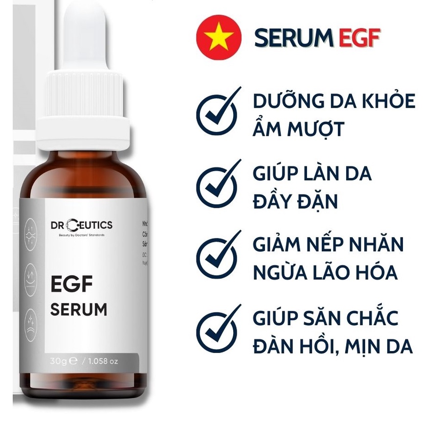 Tinh Chất EGF Serum DrCeutics Phục Hồi Và Trẻ Hóa Da (30ml)