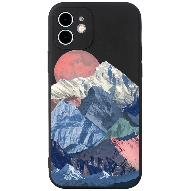 Ốp lưng JURSUE silicon mềm hình dễ thương đẹp cho iPhone 13 12 11 Pro Max SE 2020 X XR XS 8 7 ip 6S 6 Plus kute Y1752