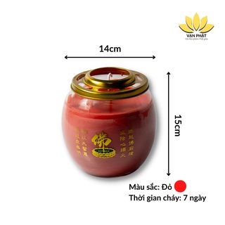 Đèn nến sáp bơ hoa sen