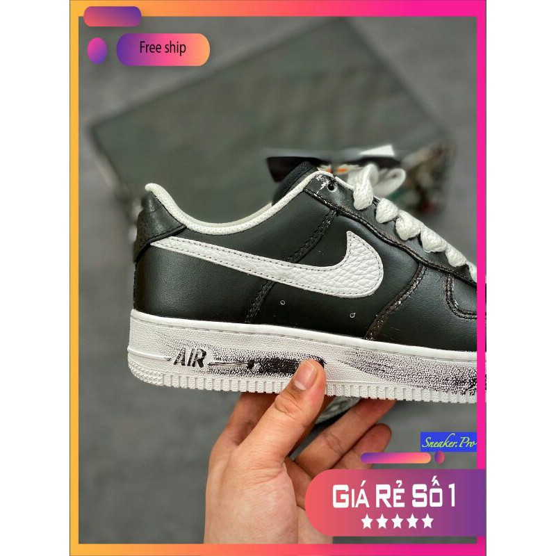 (FREE SHIP +VIDEO) Giày thể thao AIR FORCE 1 hoa cúc Peaceminusone Para-Noise By G-Dragon logo đỏ siêu hot siêu đẹp