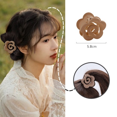 MIAOYA Kẹp Tóc Hoa Trà Nhiều Đầu Dễ Thương Cho Nữ