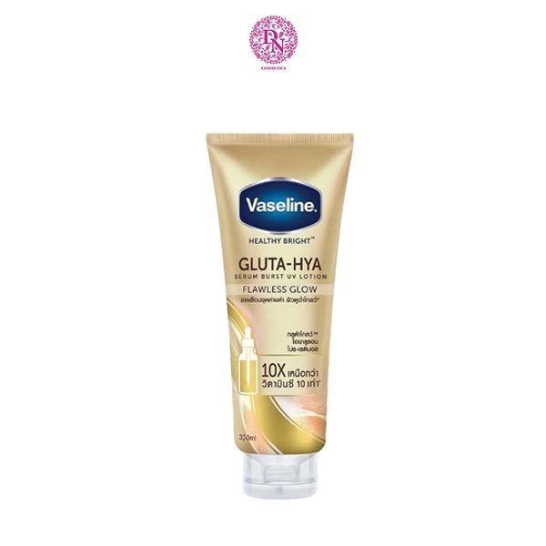 Dưỡng thể trắng da Vaseline Healthy Bright Gluta Hya Serum Burst Lotion 10X