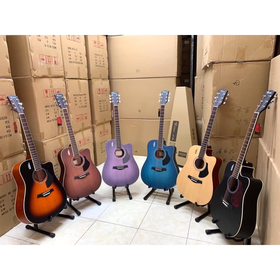 ĐÀN GUITAR ACOUSTIC ROSEN G11 FULL MÀU MỚI CHÍNH HÃNG