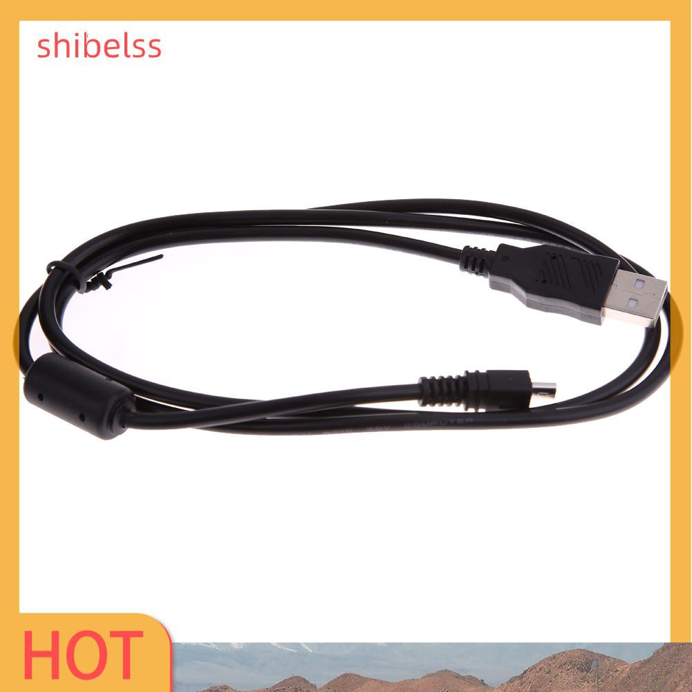 （ʚshibelss）1M 8 Pin USB Data Cable for Nikon Olympus Pentax Sony Panasonic Sanyo 