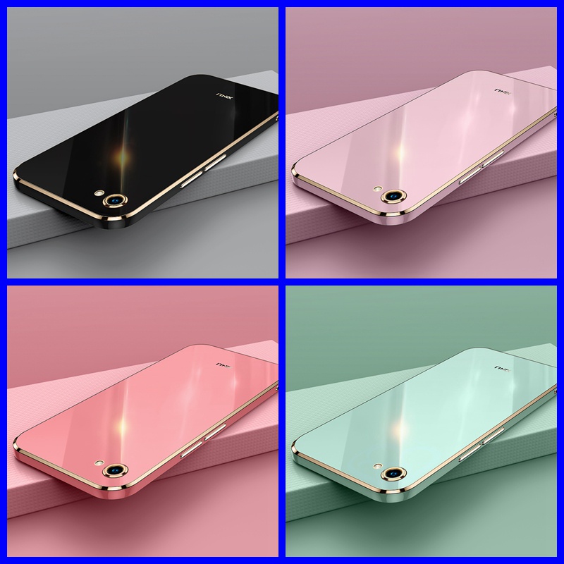 ốp lưng OPPO A83 Ốp Điện Thoại Silicon Siêu Mỏng Mạ Điện