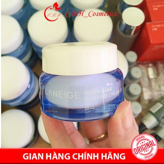 [Săn sale, bill Hàn] Kem Dưỡng Da Laneige Water Bank Moisture Cream EX 20ml dành cho da khô