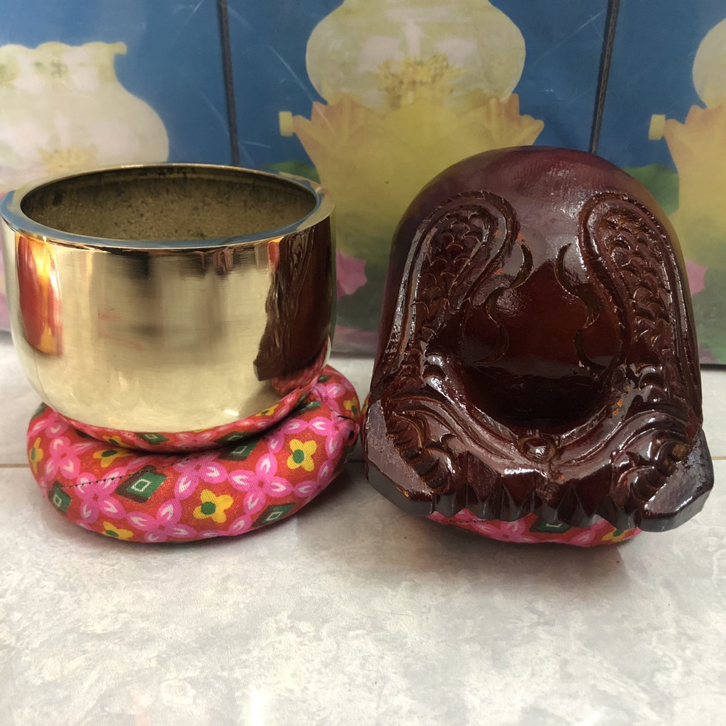 combo bộ chuông đồng mõ mít 14cm