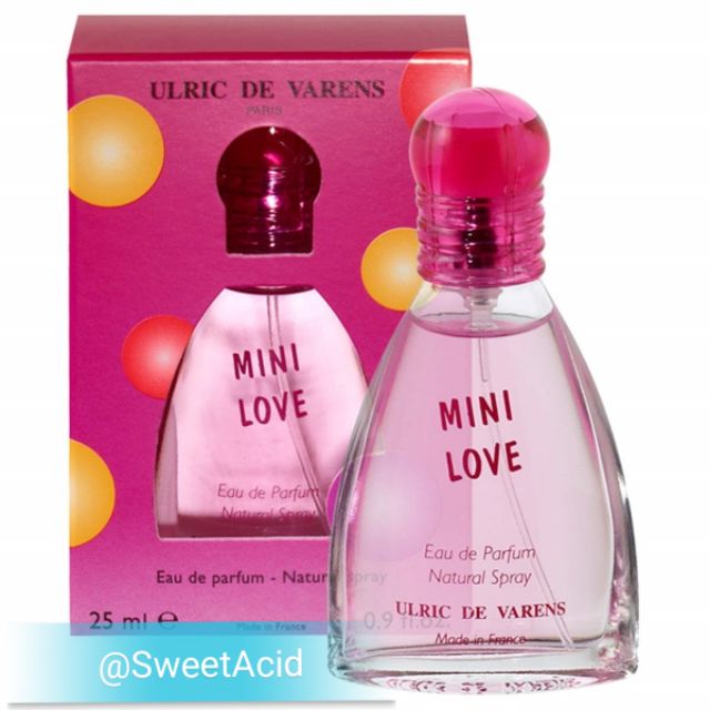 Nước hoa Pháp Mini Love Ulric De Varens