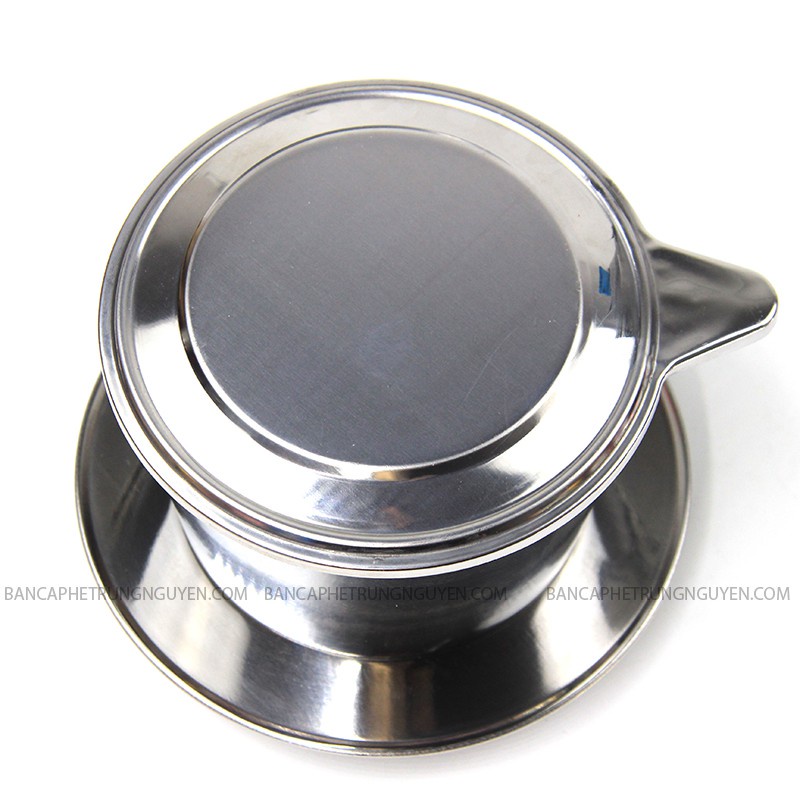 Phin Cafe Inox 304 Đế Liền - Phin pha cafe inox size Đủ Kích Cỡ