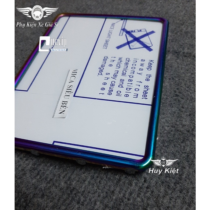 [Giá Siêu Rẻ] Bộ Khung Biển Số Titan Siêu Dày Gắn Mọi Loại Xe MS1771