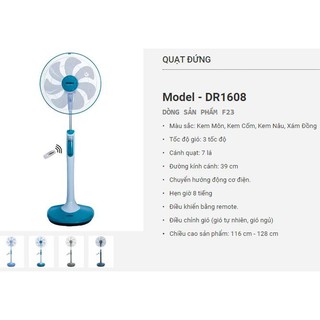 Quạt cây - đứng Senko DR888 (DR-888)