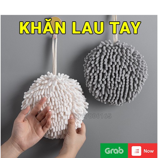 Khăn lau tay treo tường vải Chenille dày dặn thấm hút tốt – Khăn lau nhà bếp cầm tay