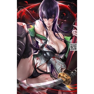 Bộ thẻ Anime nữ Ecchi gợi cảm cassiopeia nhiều mẫu lựa chọn tặng kèm bọc nhựa bảo vệ 1879