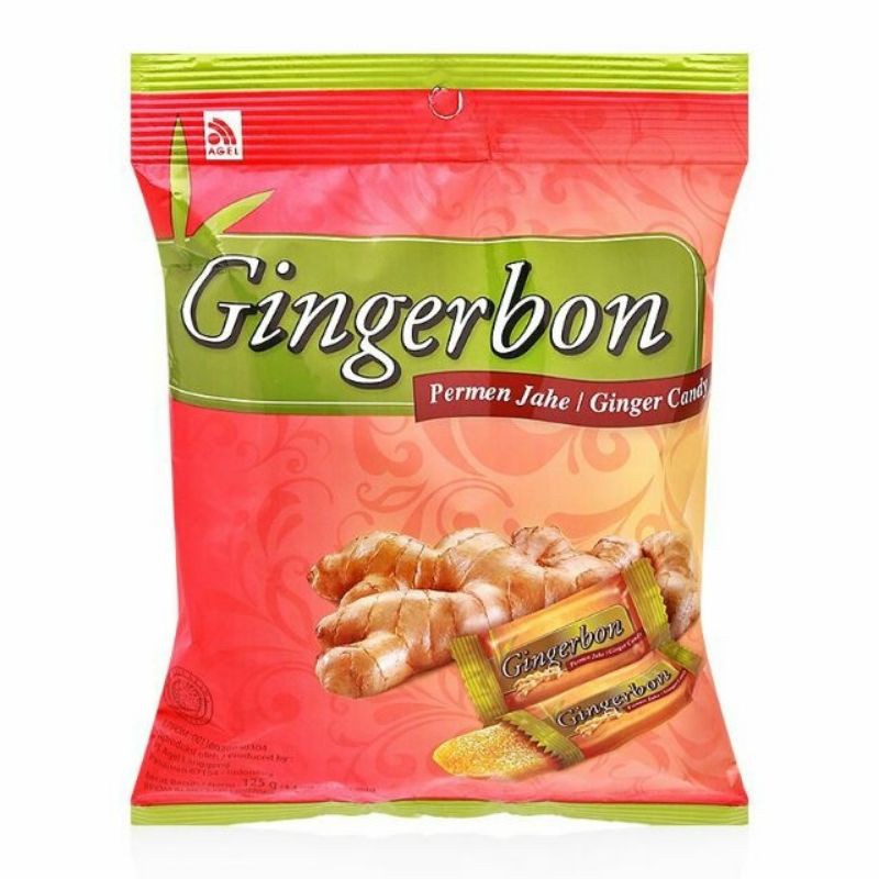 Kẹo Gừng Dẻo Gingerbon Gói 125G