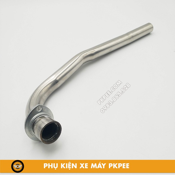 Cổ Pô Inox 304 Gắn Dream Wave Xe Trung Quốc 50cc