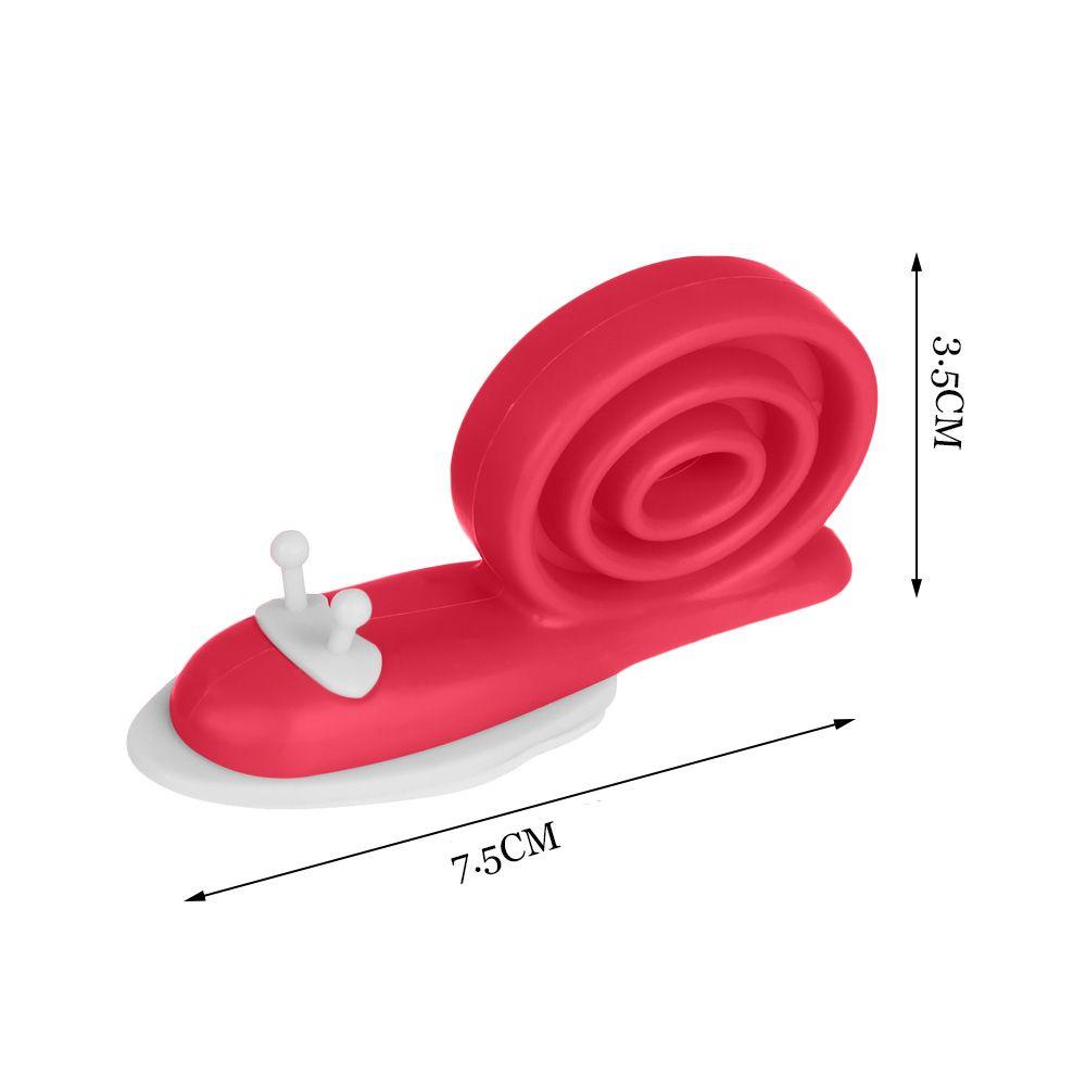 1 Miếng Chặn Cửa Hình Ốc Sên Bằng Cao Su Dễ Thương Bảo Vệ An Toàn Cho Bé