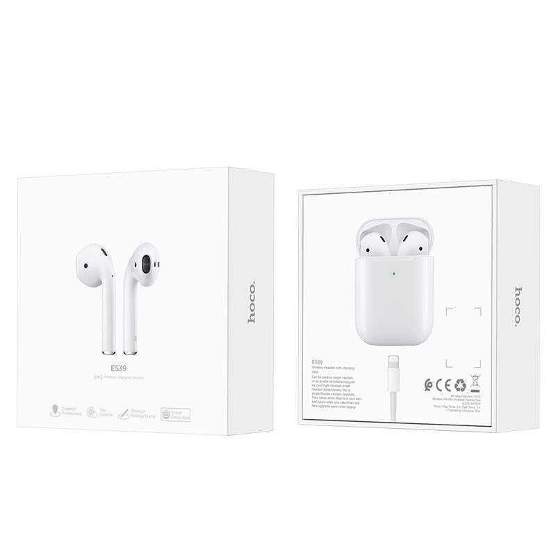 Tai nghe truewireless Hoco ES39, nghe nhạc liên tục trong 3.5 giờ, công nghệ Bluetooth 5.0, hỗ trợ sạc không dây
