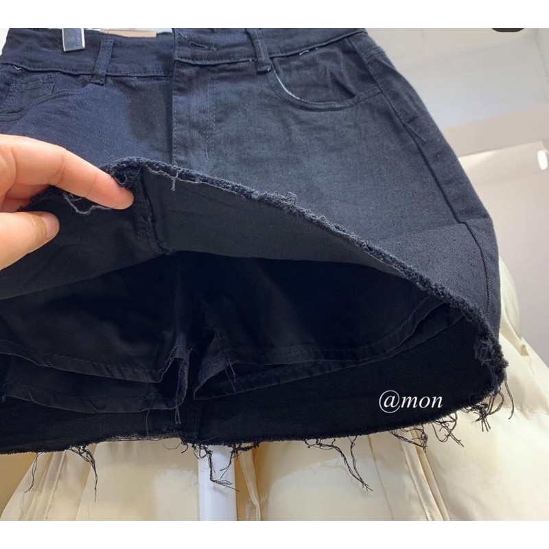 chân váy bò đen | BigBuy360 - bigbuy360.vn