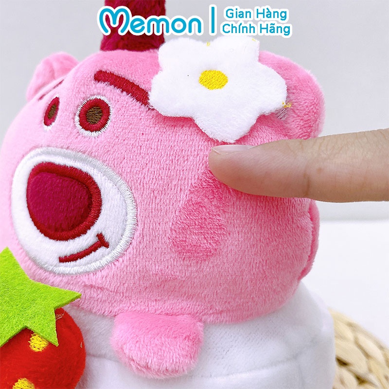 Gấu Bông Thú Phát Nhạc Bánh Kem Tặng Sinh Nhật Cao Cấp Memon