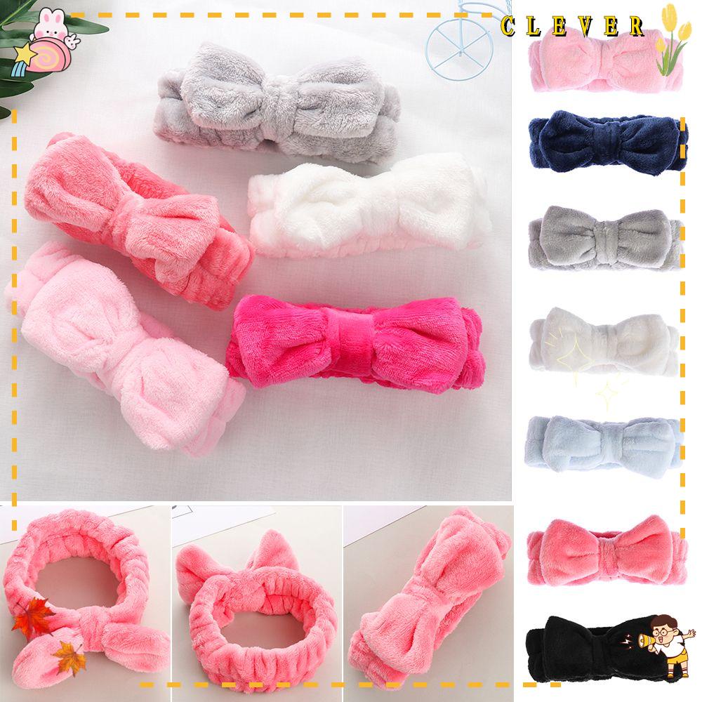 Băng Đô Nơ Màu Trơn Thời Trang Cho Nữ