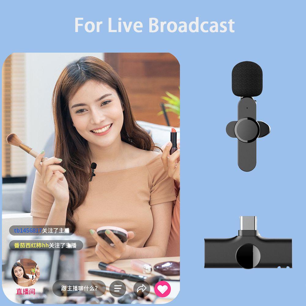 BEBETTERM Micro Không Dây Type-C Phát Sóng Trực Tiếp Mới