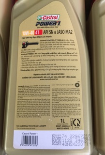 Nhớt Castrol xe số 1 lít