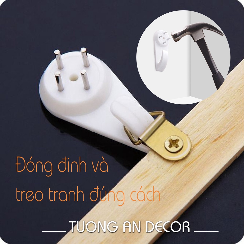 Tranh tròn treo tường tráng gương Tường An, tranh decor trang trí nhà cửa, treo phòng khách, phòng ngủ