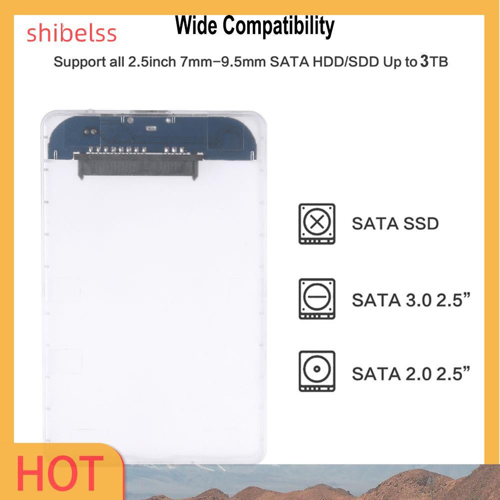 Hộp Đựng Ổ Cứng Hdd 2.5 Inch Usb 3.0 Sata | BigBuy360 - bigbuy360.vn